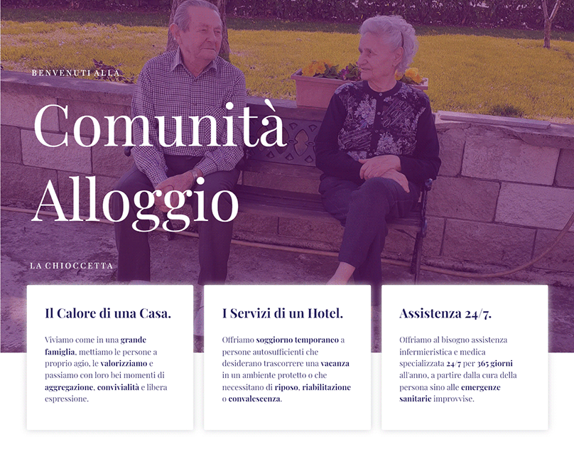 Sito Web - La Chioccetta